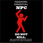 "Essential NPC" Tee Shirt Design (Dungeons & Dragons)