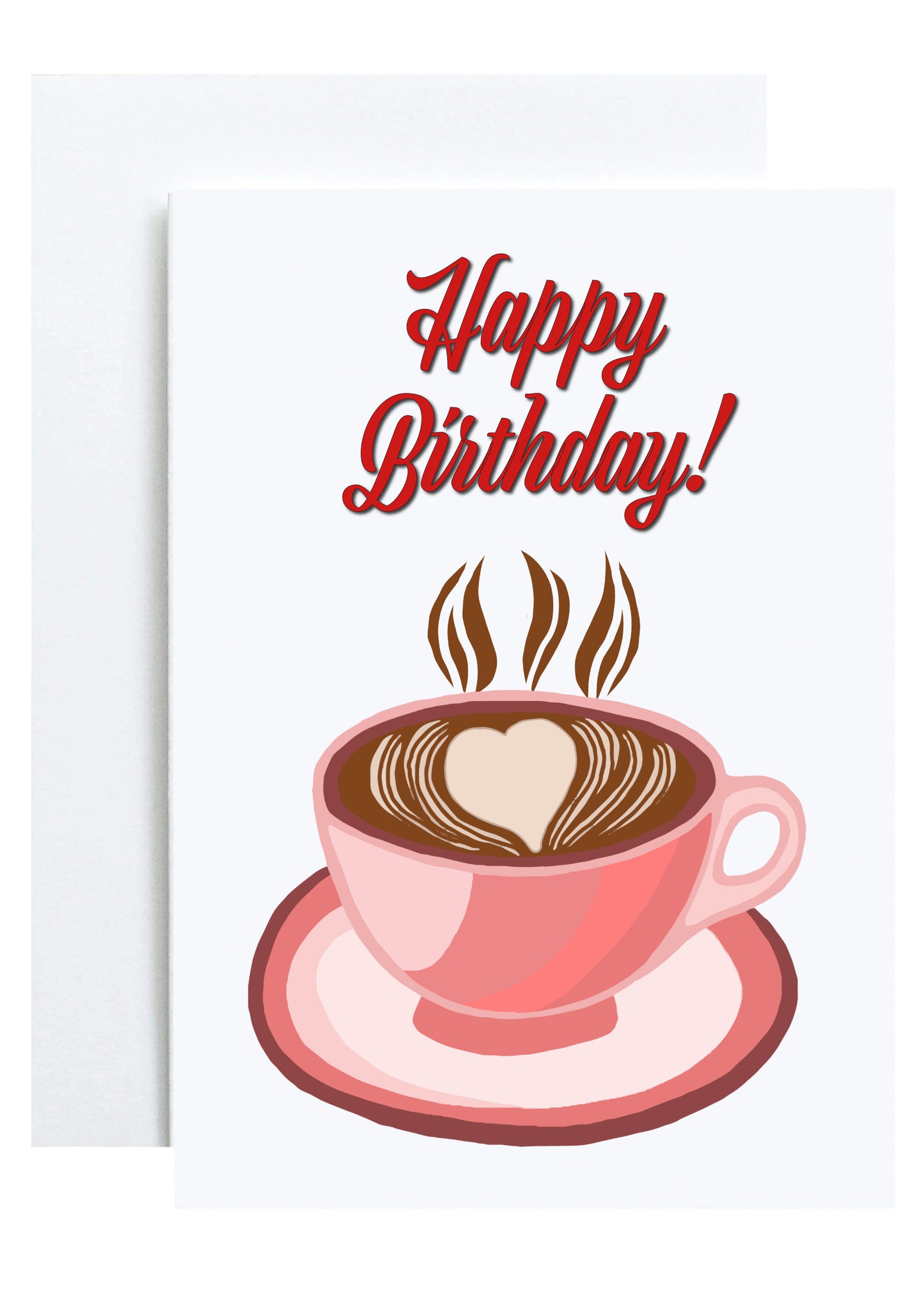 "I Love You a Whole Latte" Greeting Card (Birthday)