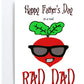 "Rad Dad" Greeting Card (Father's Day)