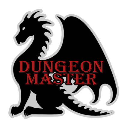 "Dungeon Master" Graphic Tee Shirt (RPG, Dungeons & Dragons)