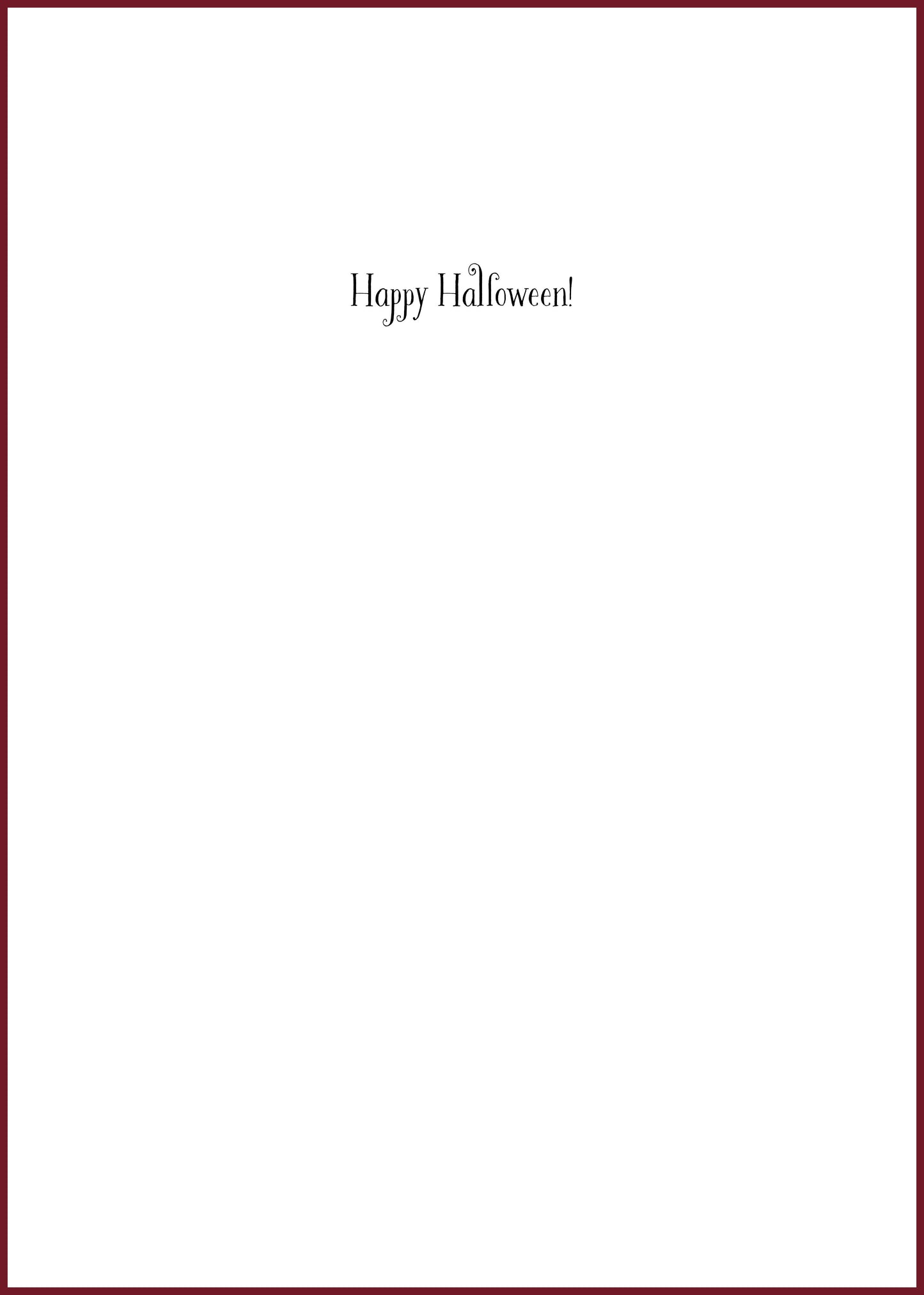 "I Can Drive a Stick" Greeting Card (Halloween)