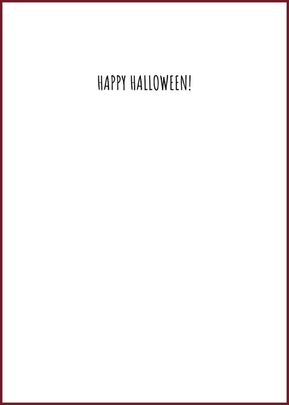 "I Love Halloween" Greeting Card (Halloween)