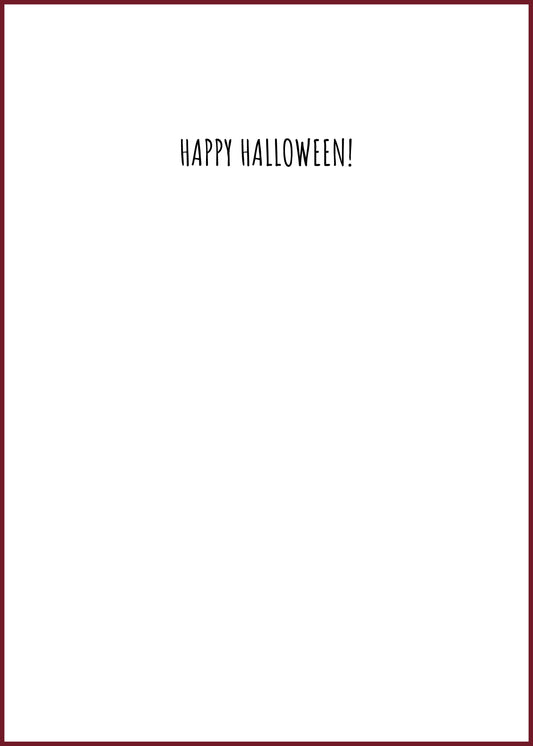 "I Love Halloween" Greeting Card (Halloween)