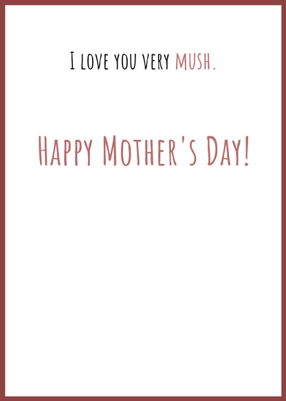 "Mushrooms for Mom" Greeting Card (Mother's Day)