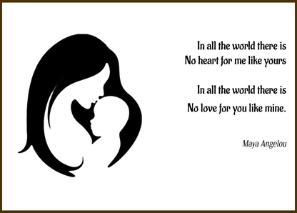 "In All the World" Greeting Card (Mother's Day)