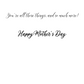 "Loving, Amazing, Strong" Greeting Card (Mother's Day)