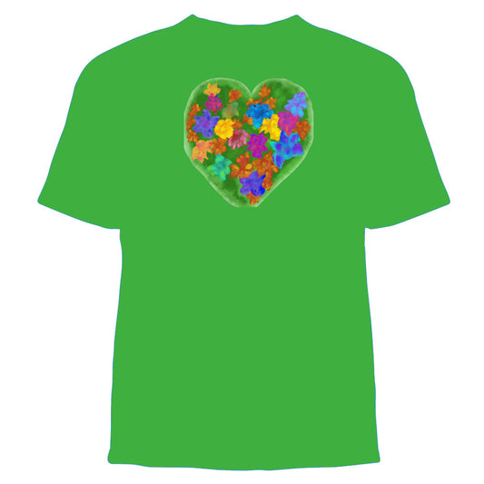 "Heart of Spring" Graphic Tee Shirt