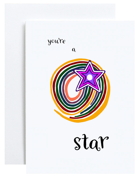 "You're a Star" Greeting Card