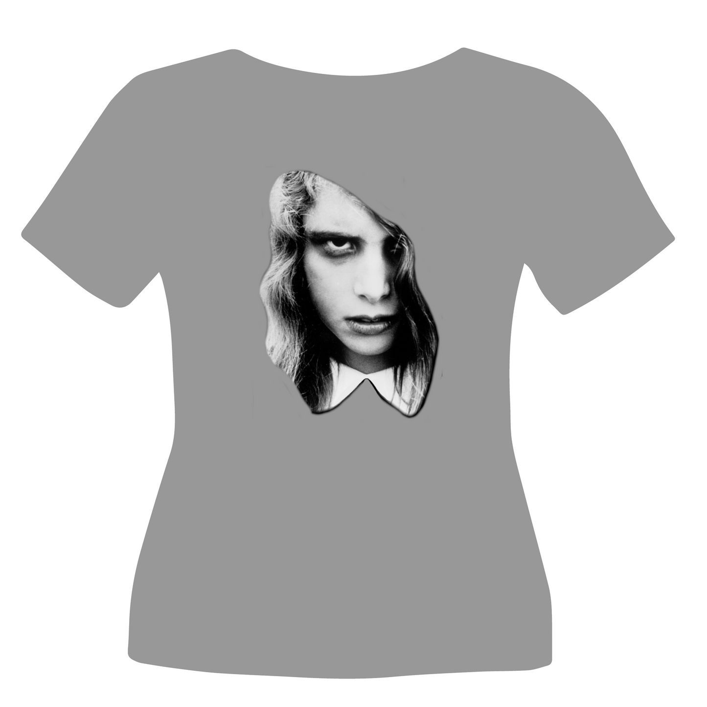 "Scary Zombie Girl" Graphic Tee Shirt (Horror)